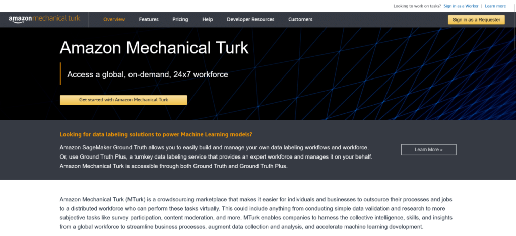 Amazon Mechanical Turk